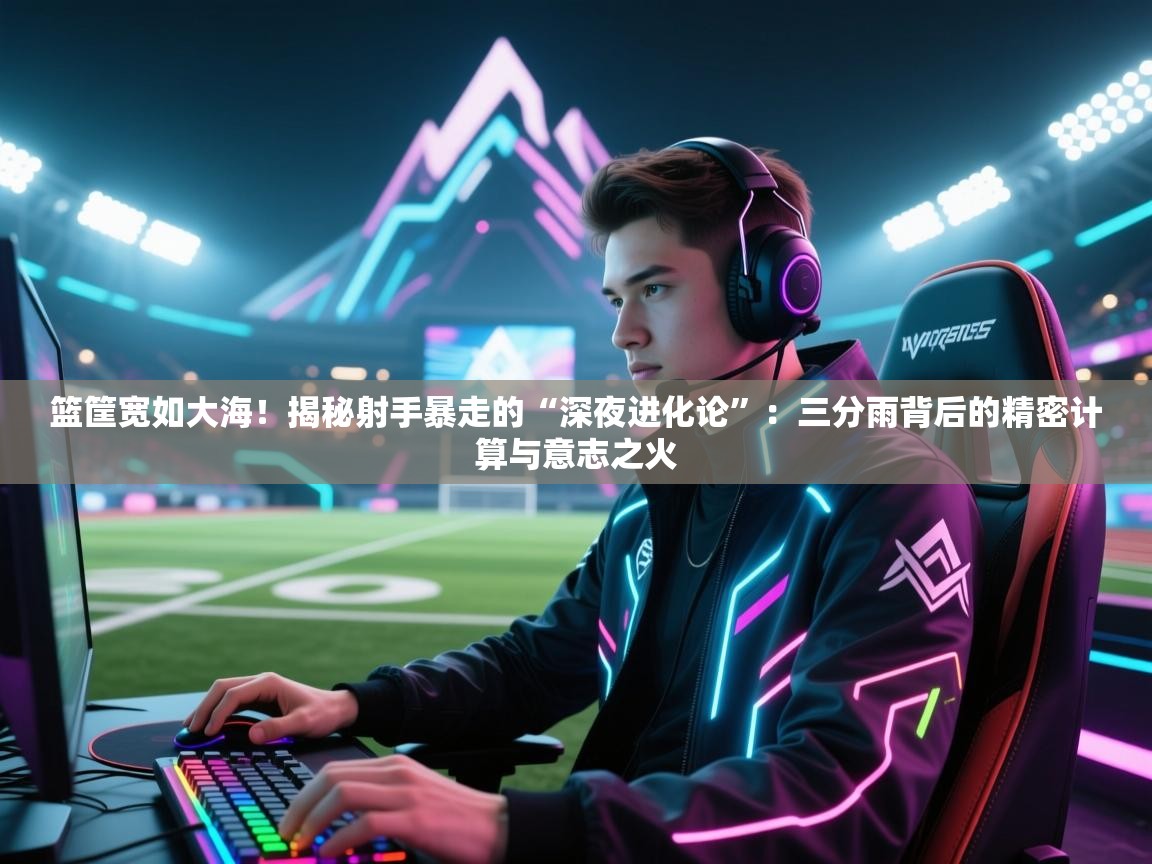 篮筐宽如大海！揭秘射手暴走的“深夜进化论”：三分雨背后的精密计算与意志之火  第2张
