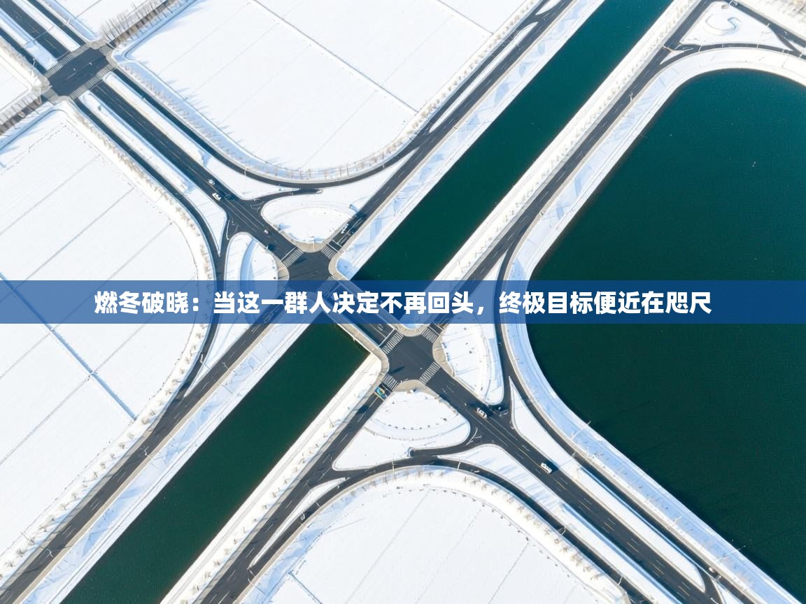 燃冬破晓：当这一群人决定不再回头，终极目标便近在咫尺  第2张